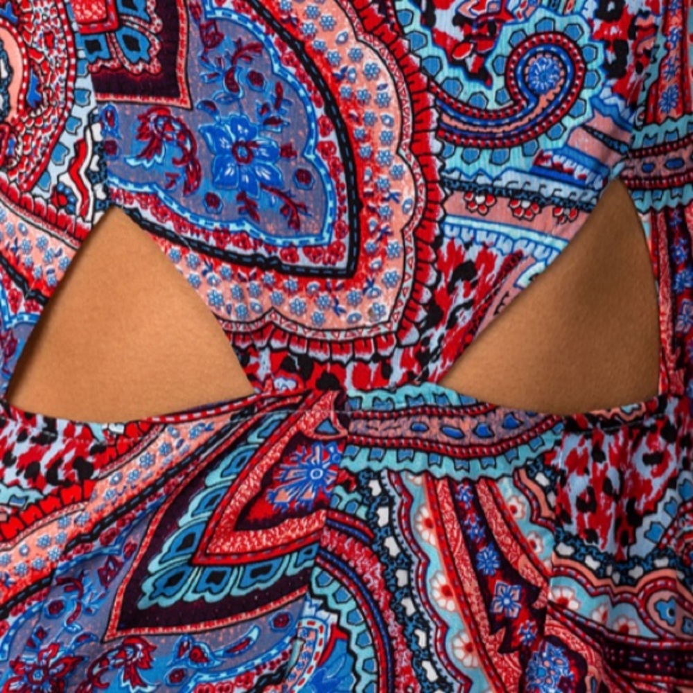 LAST ONE Retro Boho Jumpsuit ✨ - Picture 5 of 5